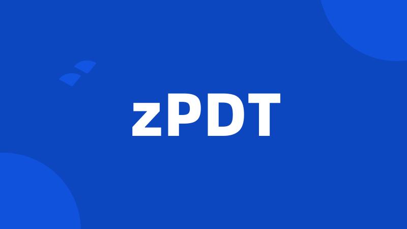 zPDT