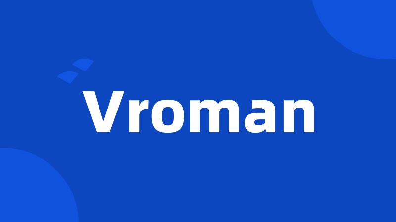 Vroman