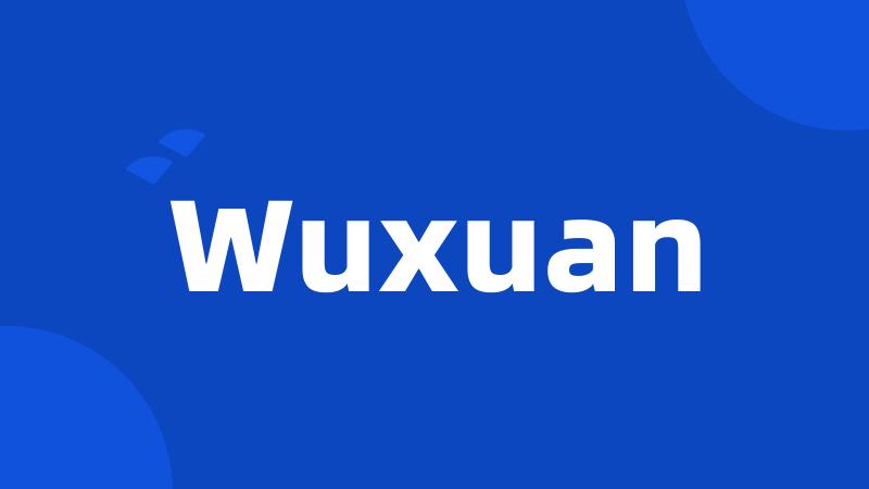 Wuxuan