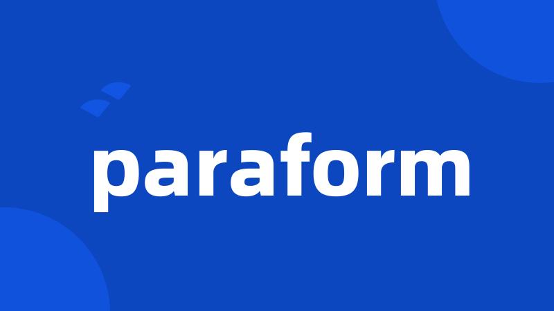 paraform