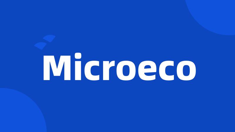 Microeco