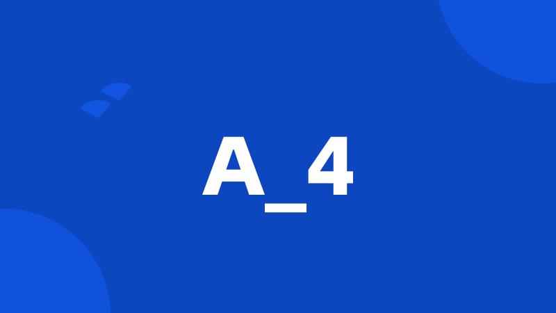 A_4