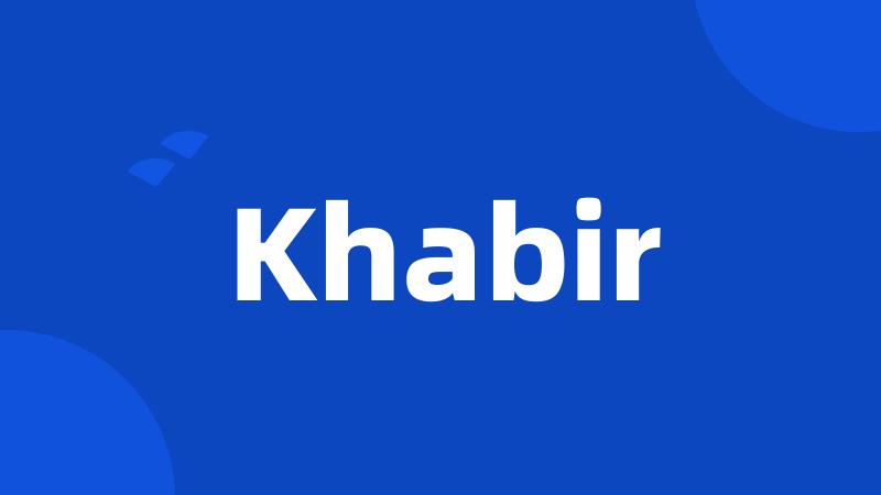 Khabir