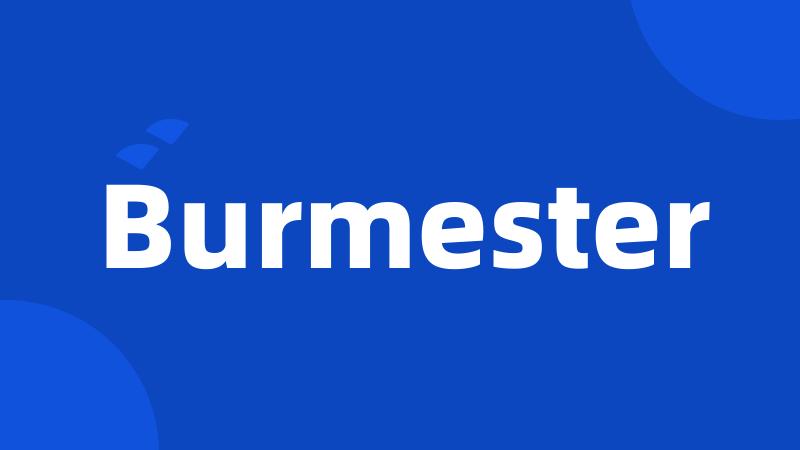 Burmester