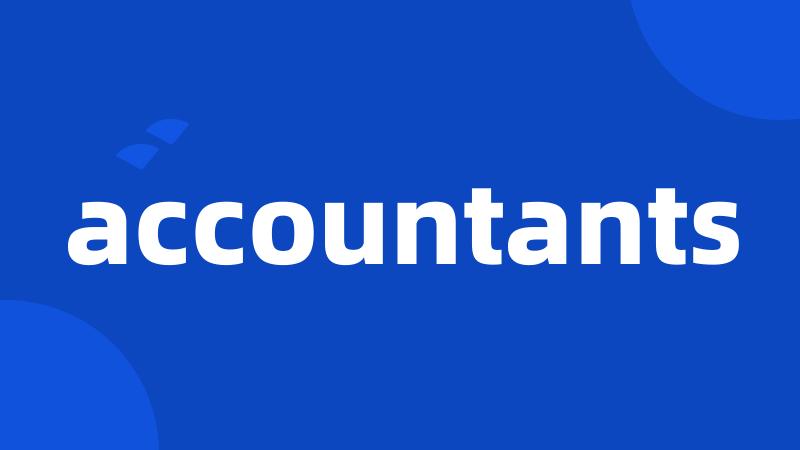 accountants