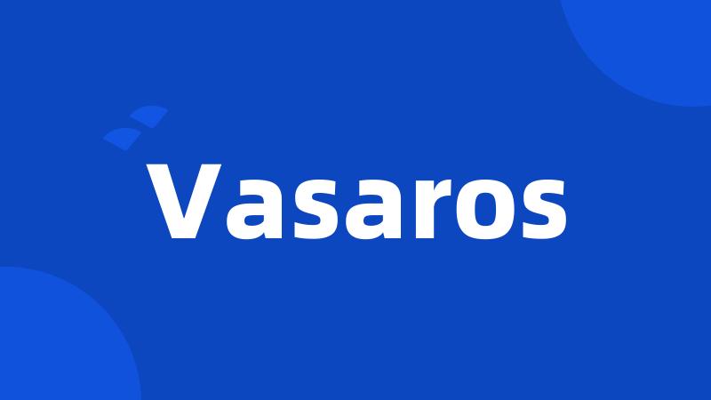 Vasaros