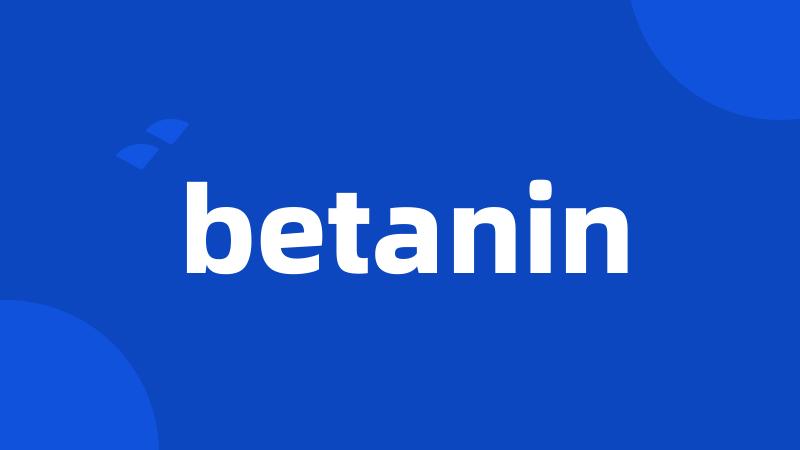 betanin