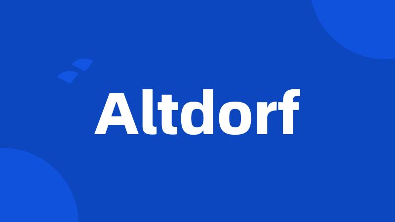 Altdorf