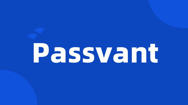 Passvant