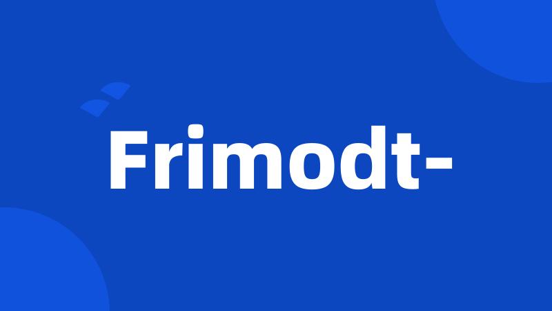 Frimodt-