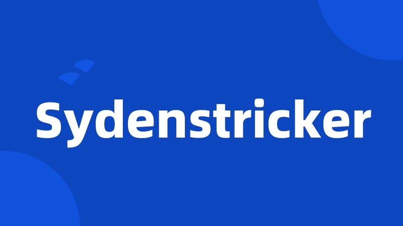 Sydenstricker