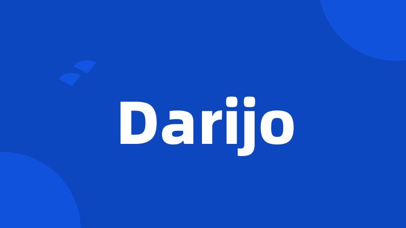 Darijo