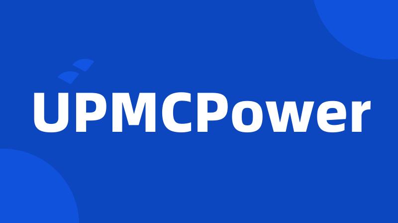 UPMCPower