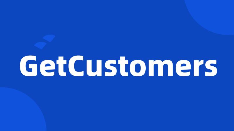 GetCustomers