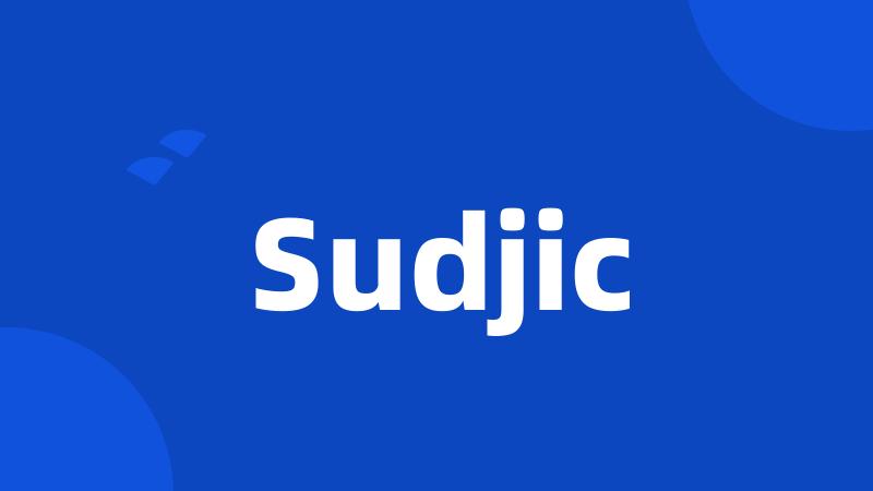 Sudjic