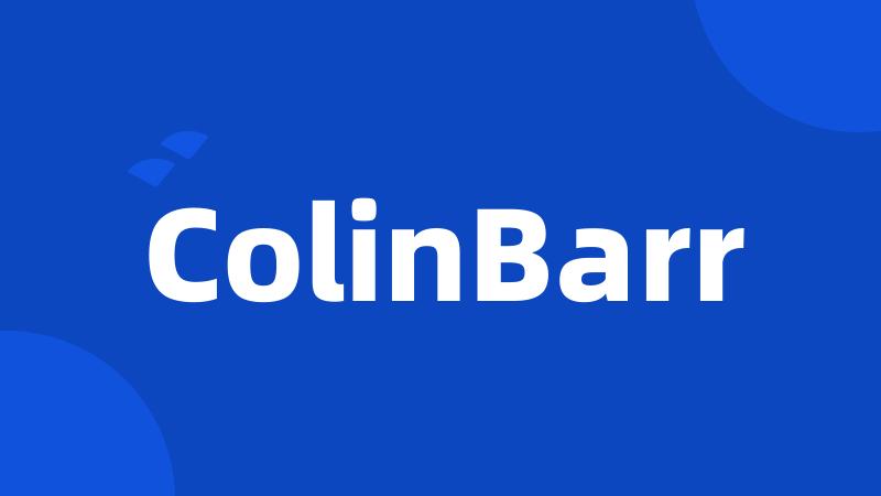 ColinBarr