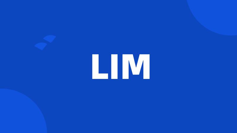 LIM