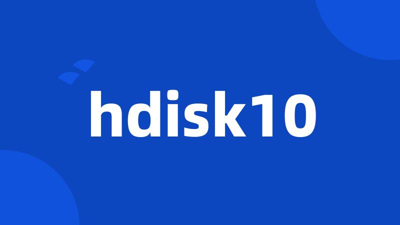 hdisk10