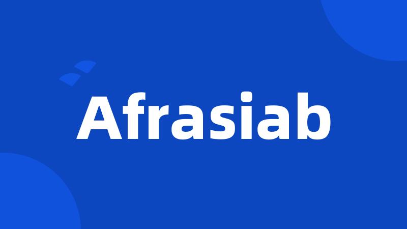 Afrasiab