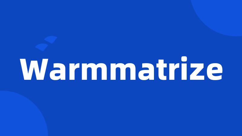 Warmmatrize