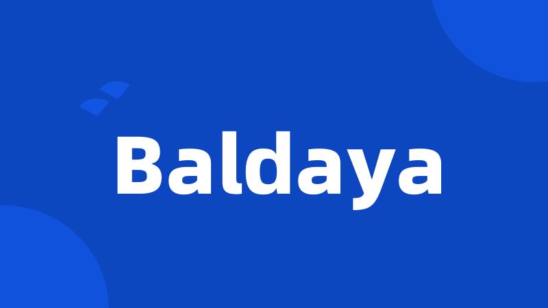 Baldaya