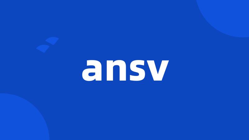 ansv