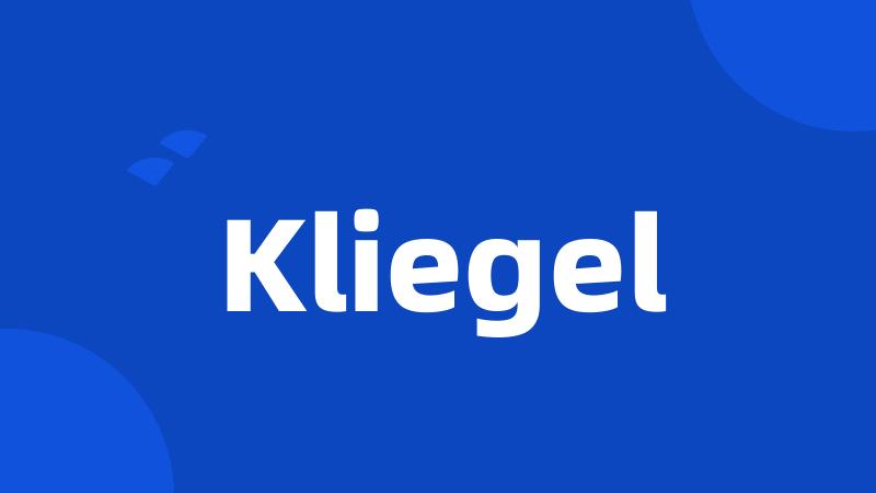 Kliegel