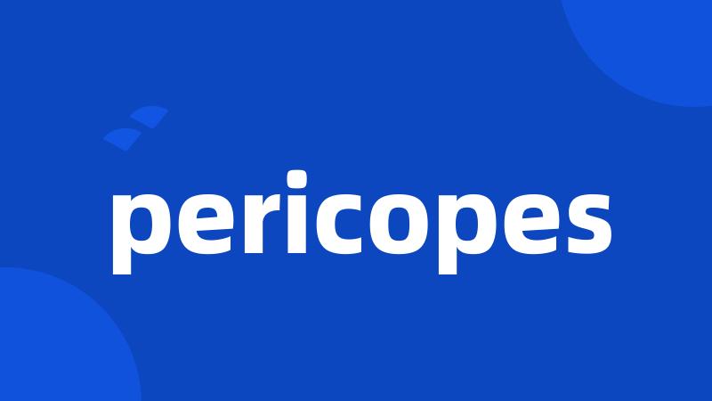 pericopes