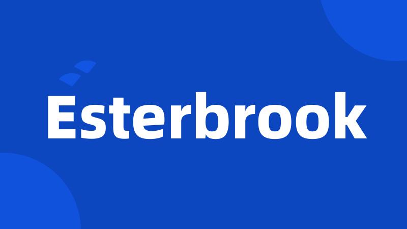 Esterbrook