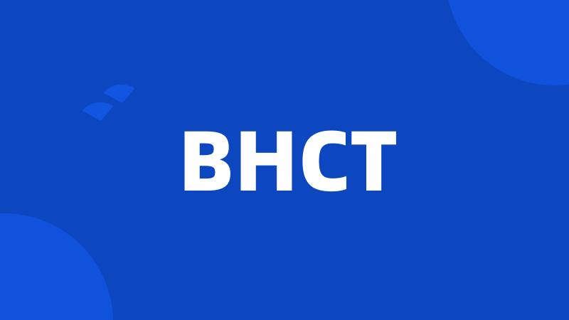 BHCT