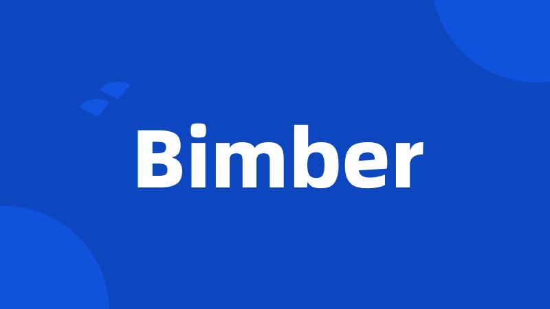 Bimber