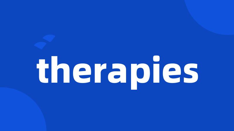 therapies