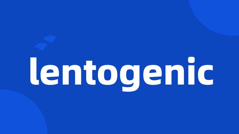 lentogenic