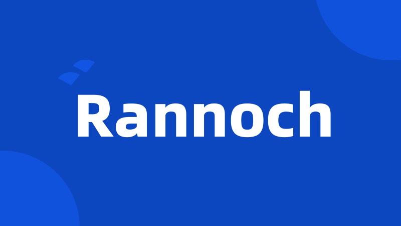 Rannoch