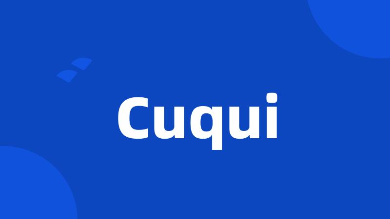 Cuqui