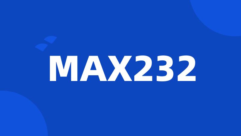 MAX232