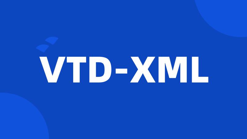 VTD-XML