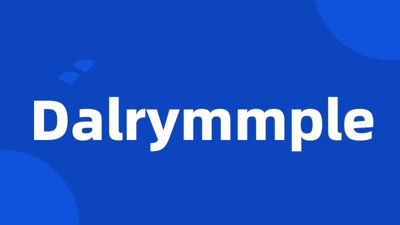 Dalrymmple