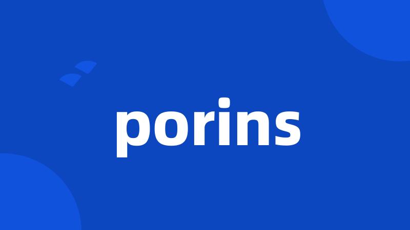 porins