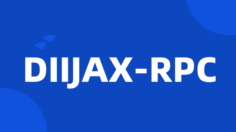 DIIJAX-RPC