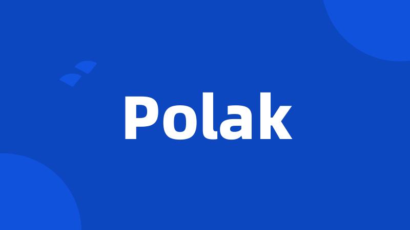 Polak