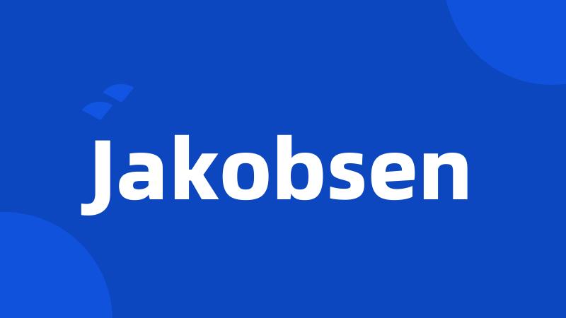 Jakobsen