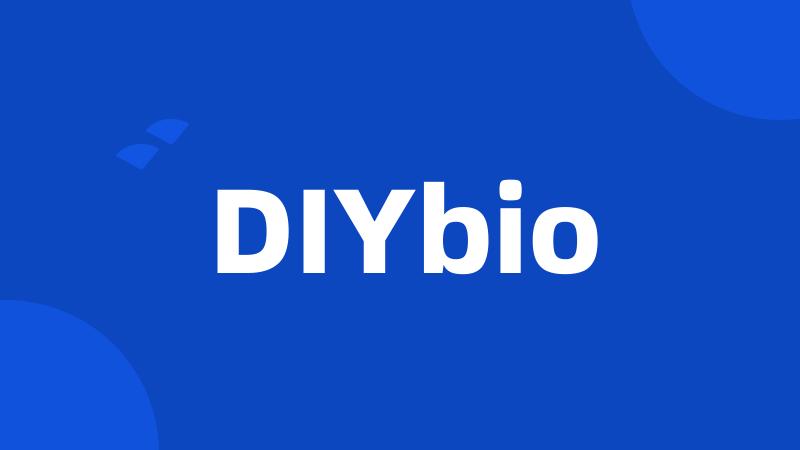 DIYbio