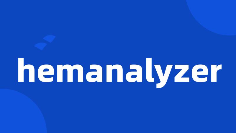 hemanalyzer