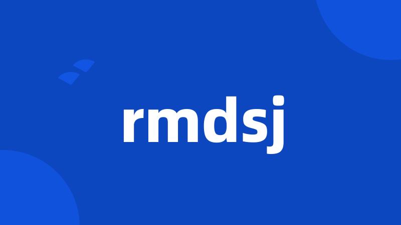 rmdsj