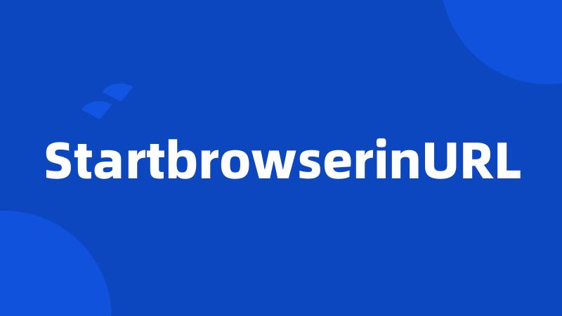 StartbrowserinURL