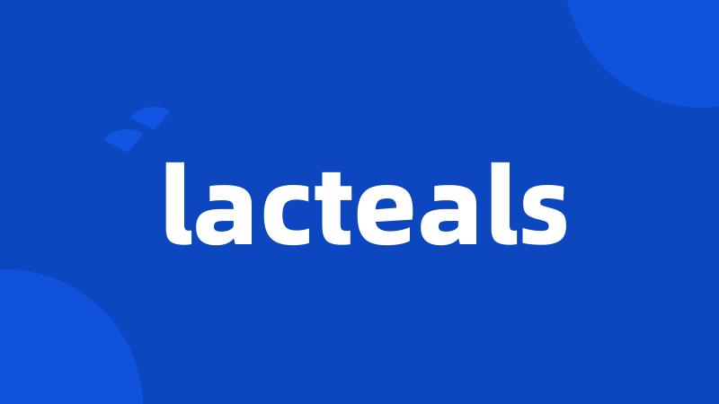 lacteals