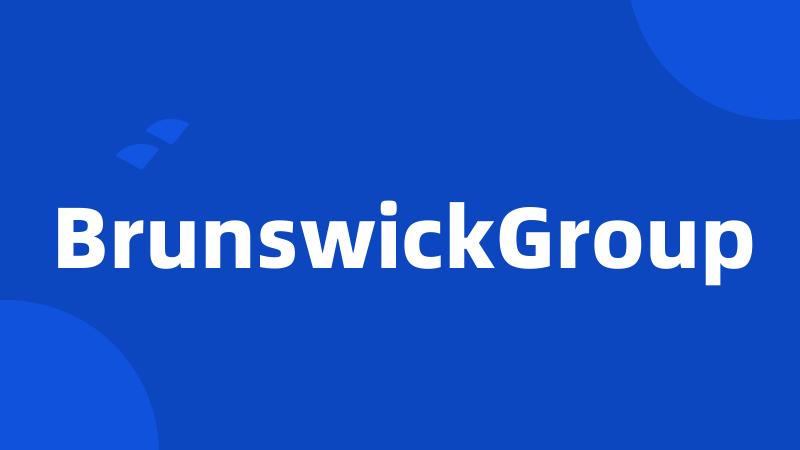 BrunswickGroup