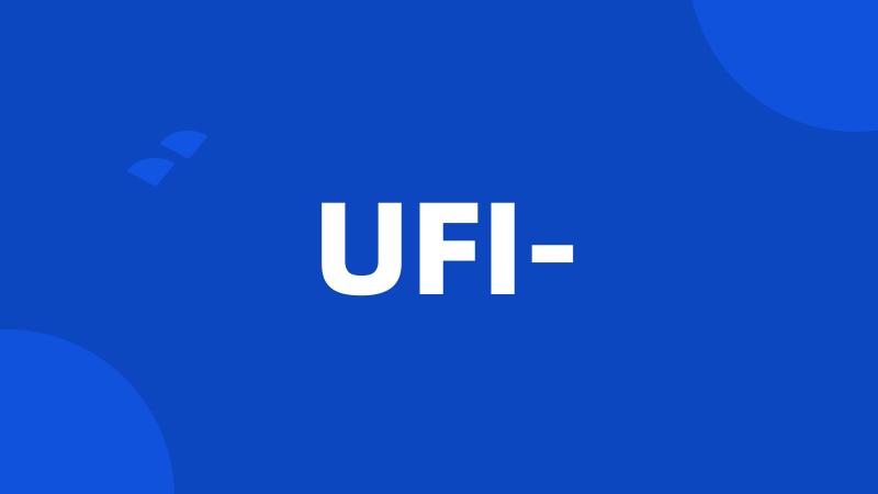 UFI-