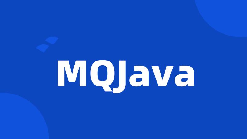 MQJava